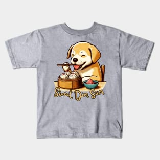 Dim sum dog Kids T-Shirt